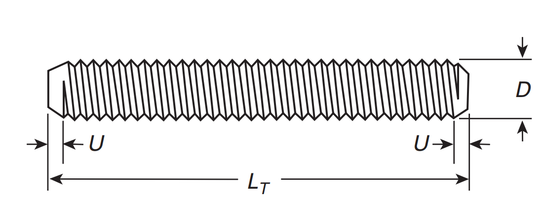 Continuous And Double End Stud